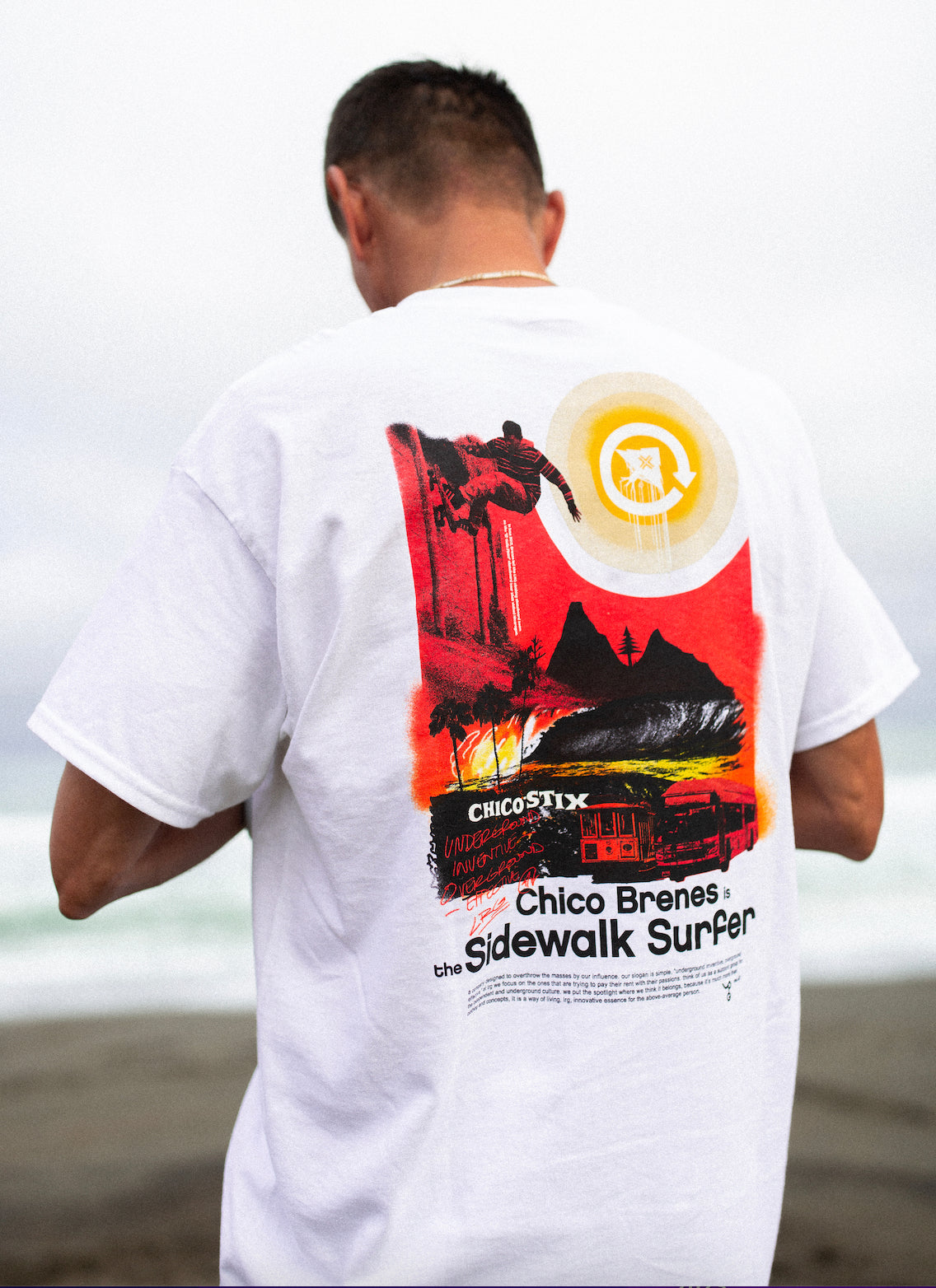 LRG X Chico Stix Tee