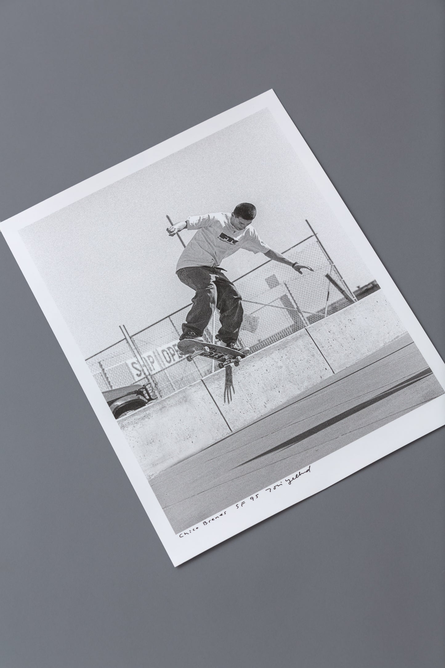 1995 Tobin Yelland x Chico Photo Deck and 11x4 Print