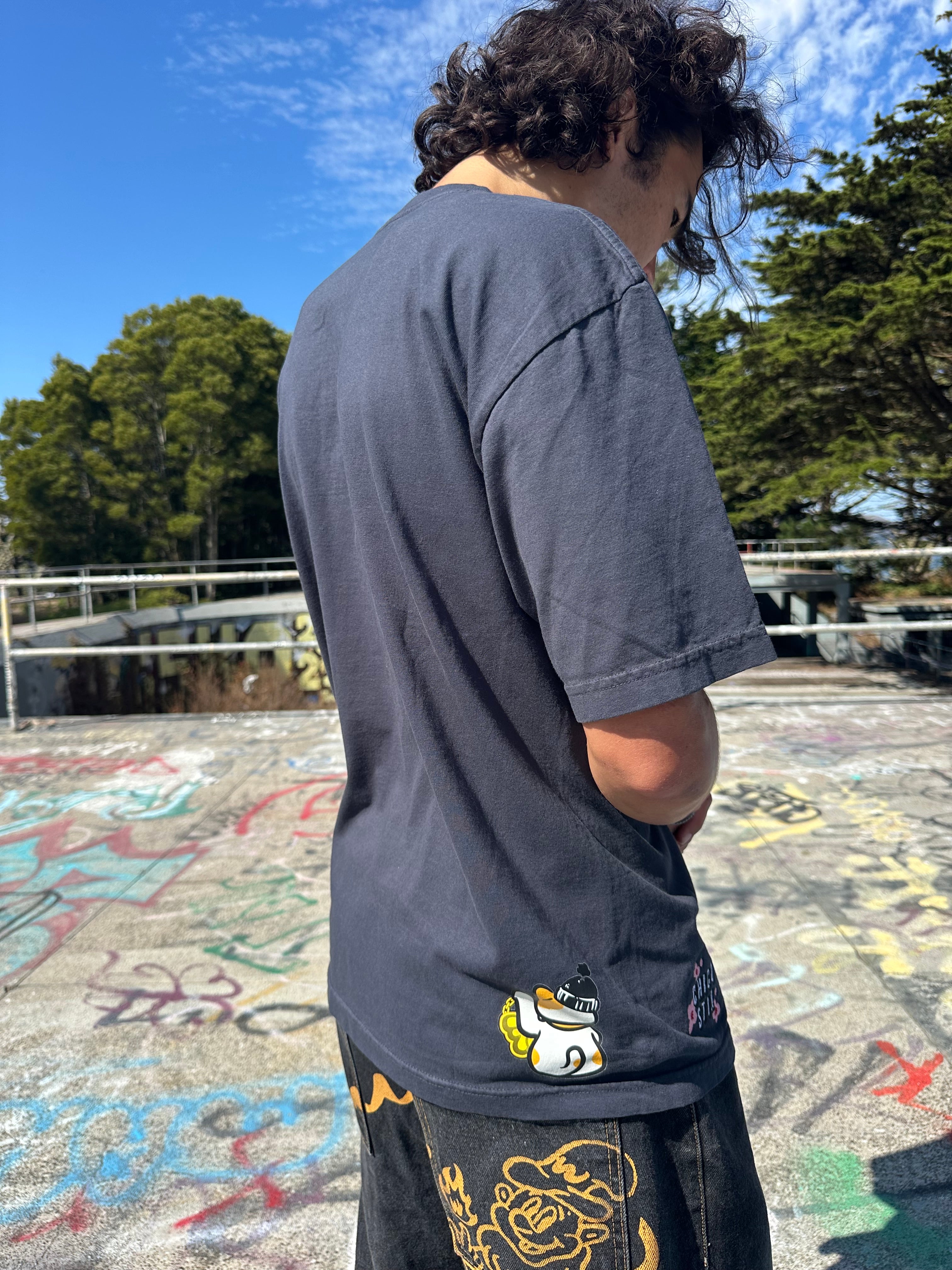 Neeks Maneki Neko Cat 6.5oz Tee – Chico Stix