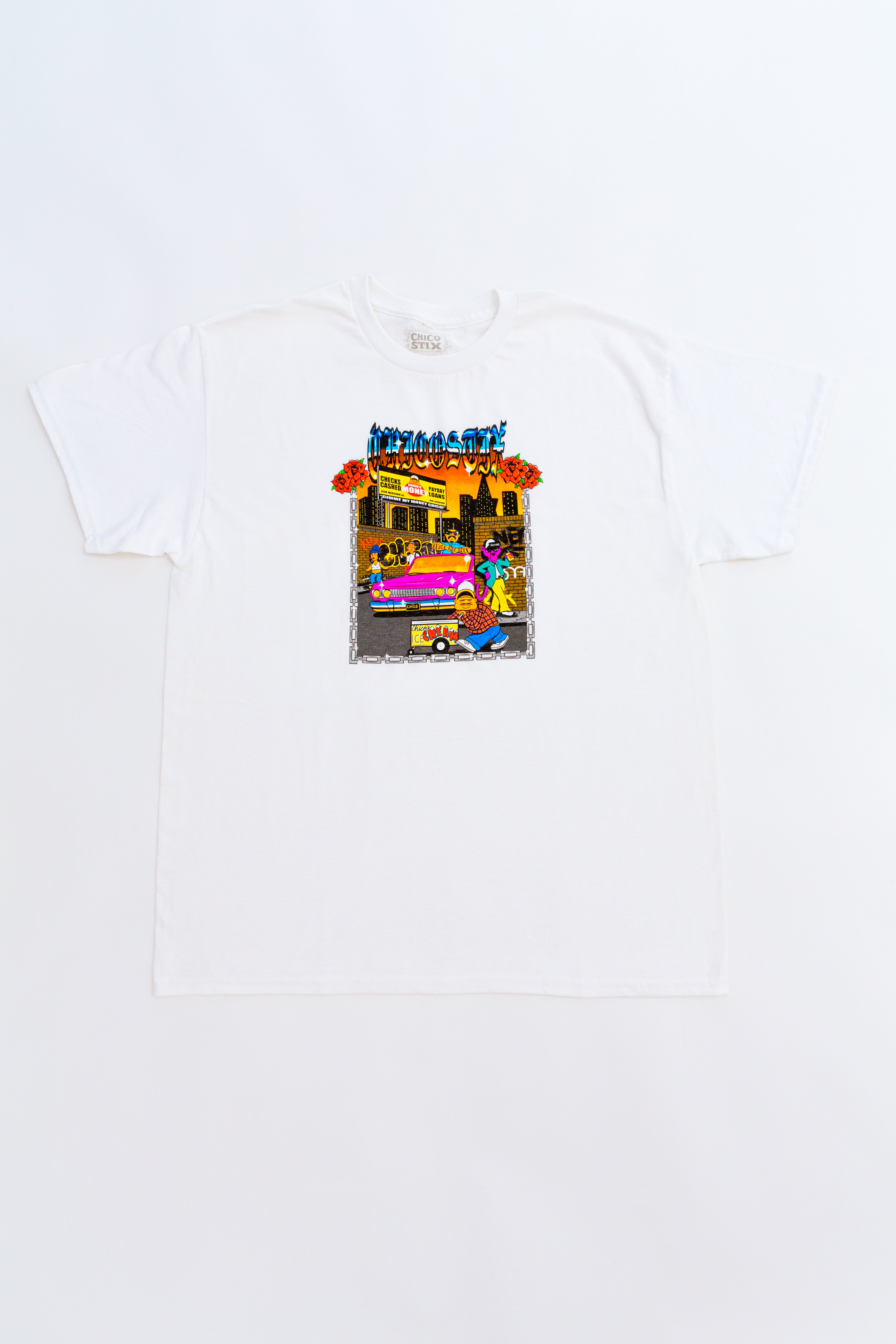 ★国内在庫/即発可*FTC*CHICO-STIX Tシャツ/WHITE★ FTC】CHICO STIX TEE【Tシャツ】 - ONE'S FORTE | ONLINE STORE